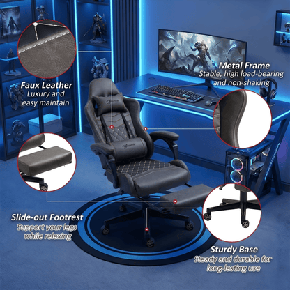 Diamond Leather Gaming Chair